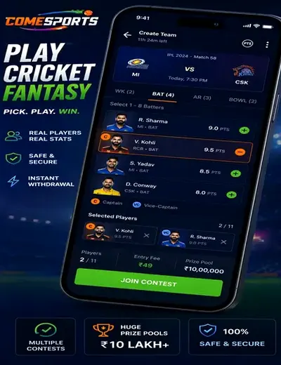 Hero11 (hero11) fantasy cricket & matchday visual 2